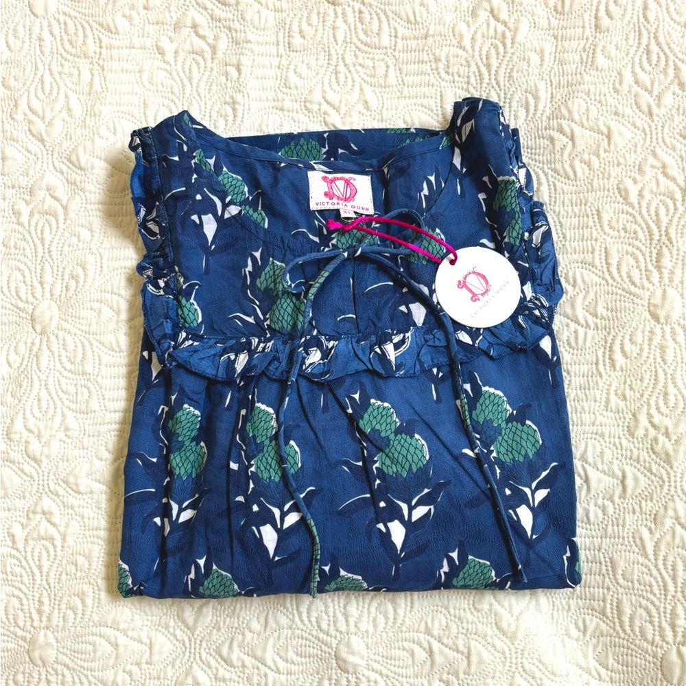 Victoria Dunn Allium Top XL NWT